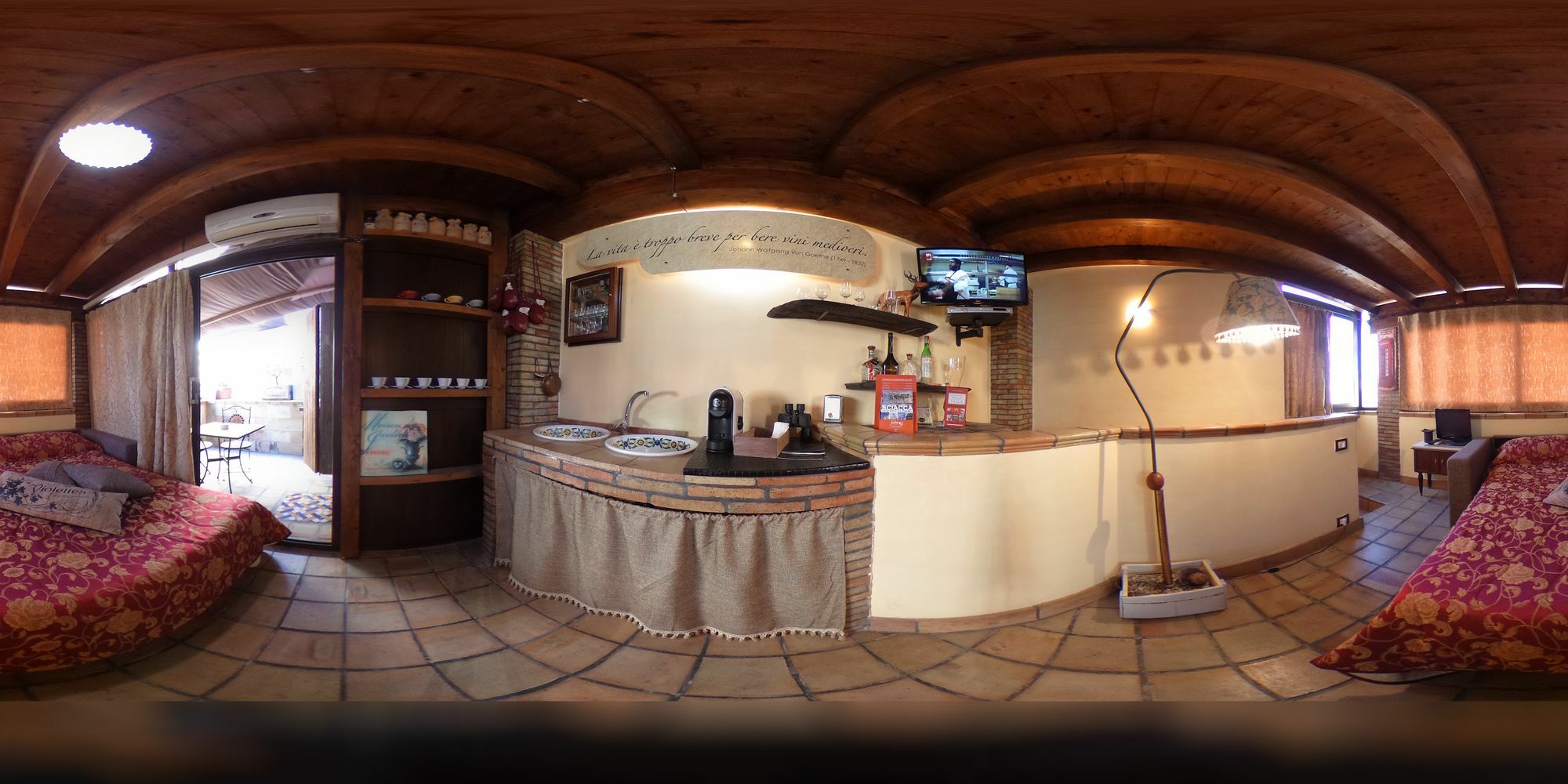 Guest House La Corte Normanna 夏卡 外观 照片